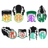 Mr&Mrs Frank SVG Cuttable Designs