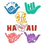 Hawaii Pack SVG Cuttable Designs