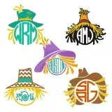 Scarecrow SVG Cuttable Designs