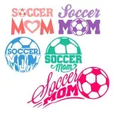 Soccer Mom SVG Cuttable Designs
