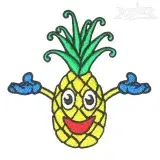 Pineapple Embroidery Designs