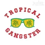 Tropical Gangster Embroidery Designs
