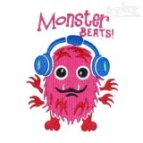 Halloween Monster Embroidery Designs