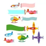 Banners Pack SVG Cuttable Designs