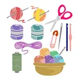 Crochet SVG Cuttable Designs