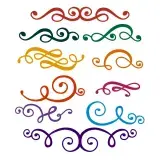 Flourishes Pack SVG Cuttable Designs