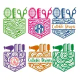 Hair Pack SVG Cuttable Designs