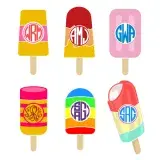 Ice Pop Pack SVG Cuttable Designs
