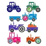 Tractor Pack SVG Cuttable Designs