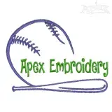 Baseball Embroidery Frames