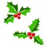 Christmas Holly Berries Cuttable Files