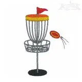 Frisbee Embroidery Designs