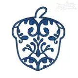Flourish Acorn Embroidery Designs