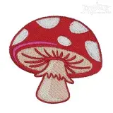 Mushroom Embroidery Designs