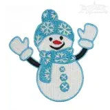 Winter Snowman Embroidery Designs