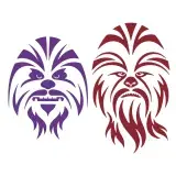 Chewbacca SVG Cuttable Designs