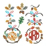 Acorn Pack SVG Cuttable Designs