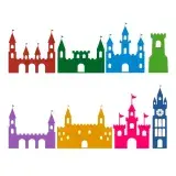 Castle Pack SVG Cuttable Designs