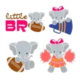 Elephant Alabama Cuttable Design