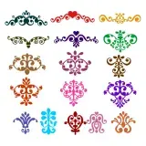 Flourishes Pack SVG Cuttable Designs