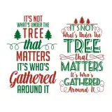 What's Under The Tree SVG Cuttable Designs