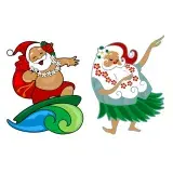 Santa Claus Pack SVG Cuttable Designs