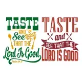 Lord is Good SVG Cuttable Designs