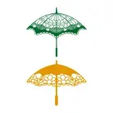 Flourish Umbrella SVG Cuttable Designs
