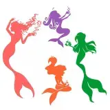 Mermaid With coffee svg designs