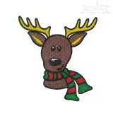 Christmas Reindeer Embroidery Designs