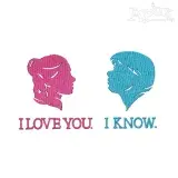 I Love You Embroidery Designs