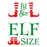 Elf Size SVG Cuttable Files