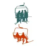 Ski Lift Chairs SVG Cuttable Designs