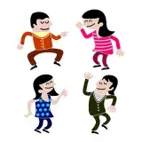 Dancer People SVG Cuttable Designs