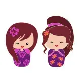 Lovely Girl Doll SVG Cuttable Designs