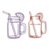 Jar Outline SVG Cuttable Designs