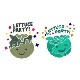 Lettuce Party SVG Cuttable Designs