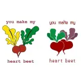 You Make My Heart Beet SVG Cuttable Designs