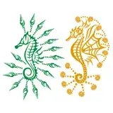 Sea Horse SVG Cuttable Designs