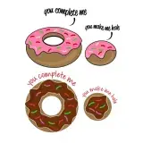Doughnut SVG Cuttable Designs