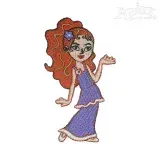 Beautiful Girl Embroidery Designs
