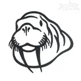 Walrus Embroidery Designs