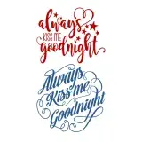Always Kiss Me SVG Cuttable Designs