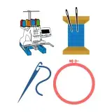 Embroidery Emoji SVG Cuttable Designs