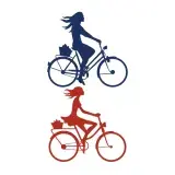 Girl Riding SVG Cuttable Designs