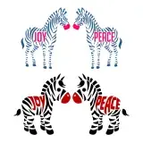 Horse Join Peace SVG Cuttable Designs