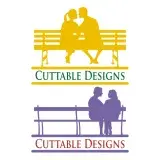 Wedding Cake Tooper SVG Cuttable Frames