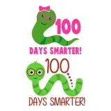100 Days Smarter SVG Cuttable Designs