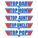 Top Gun themed SVG Cutable Files