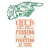 Life Is Too Short SVG Cuttable Files